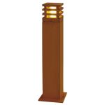 SLV Carré 70 Lampadaires Salon Acier Rouille Carré | Extérieur - IP55 - Convient pour 1x E27 