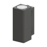Ledvance Applique Murale Urban Vario Aluminium Gris Up & Down 27W 2700lm - 830-840 CCT | IP65 - Dali Dimmable