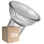 Lot 10x Ledvance Spot LED GU10 PAR16 8W 750lm 36D - 830 Blanc Chaud | Équivalent 100W