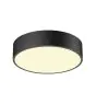 SLV Medo Pro 30 Mur et Plafonnier Aluminium Noir Rond 10W 1350lm - 930-940 CCT | IP50 - Meilleur Rendu Des Couleurs - Dimmable 