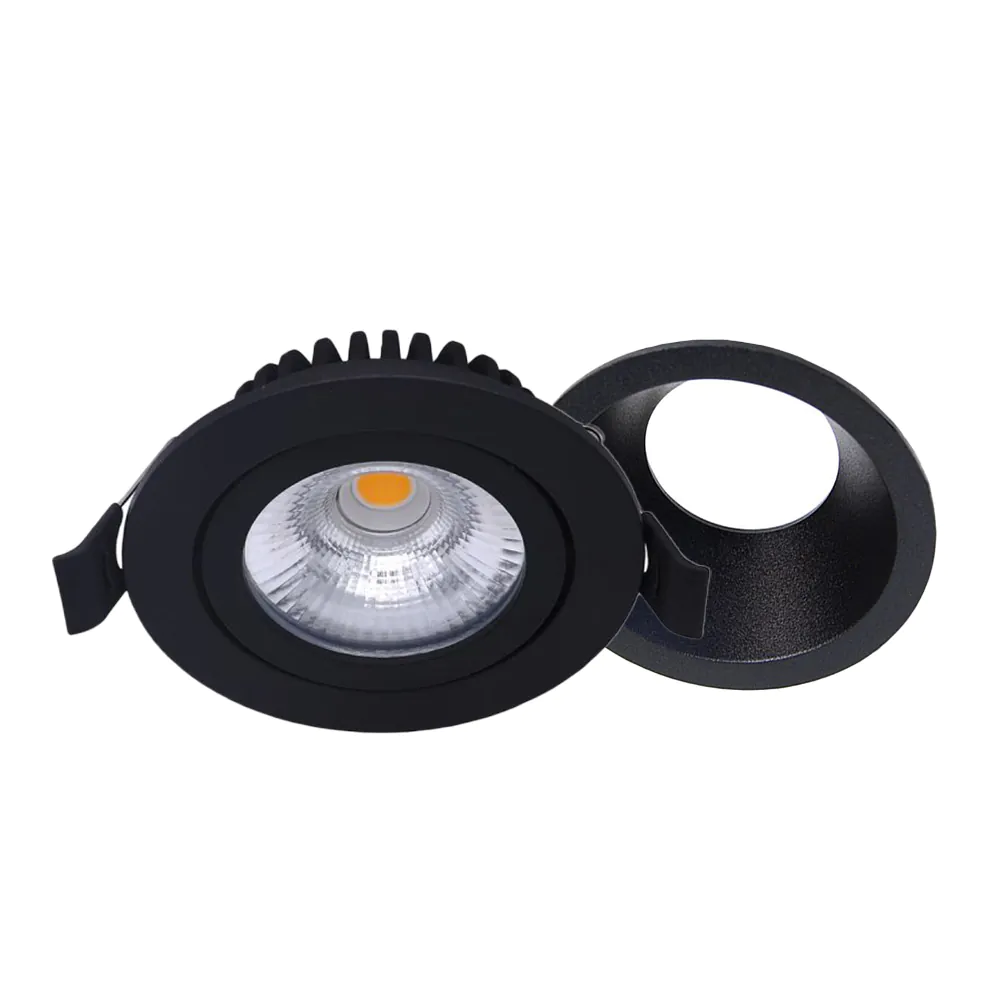 LED inbouwspots zwart