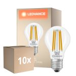 Voordeelpak 10x Ledvance Classic LED E27 Peer Filament Helder 11W 1521lm - 827 Zeer Warm Wit | Vervangt 100W