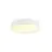 SLV Decona Wand en Plafondlamp Aluminium Wit Rond 18W 1600lm - 930 Warm Wit | IP44 - Beste Kleurweergave - Dimbaar 