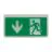 Ansell Dubbelzijdig Bord Pijl Omlaag voor LED Portaal Bulkhead Nooduitgang bord Harrier