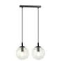 Emibig Hanglamp Cosmo Staal Zwart | Geschikt voor 2x E14 - Max 10W