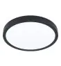 Eglo Plafondlamp Fueva 6 Kunststof Zwart 14.2W 2000lm - 827-840-865 CCT