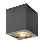 SLV Big Theo Plafondlamp Aluminium Antraciet 21W 2000lm - 830 Warm Wit